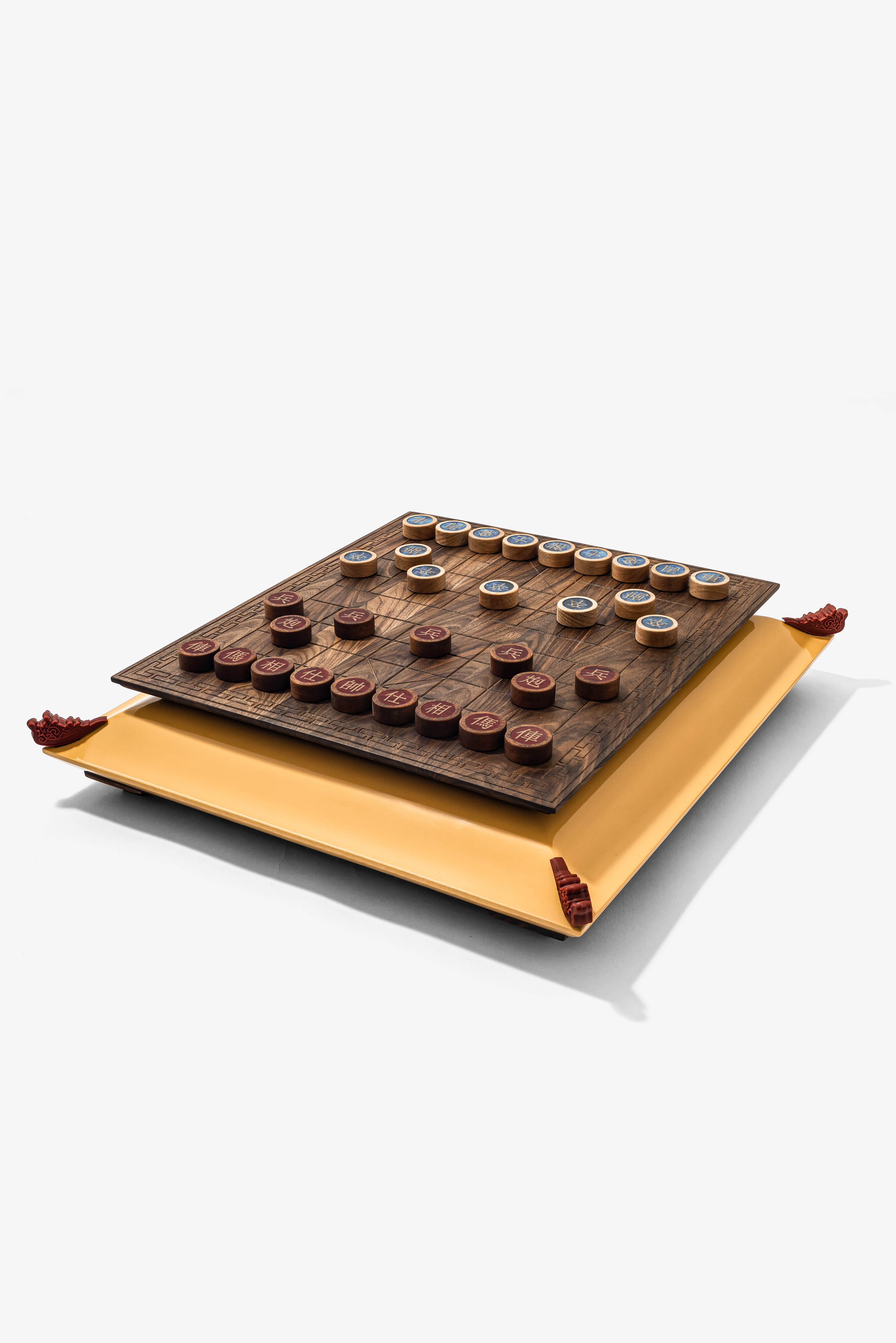 Indochine Le Dragon Sacré Chiness Chess Set