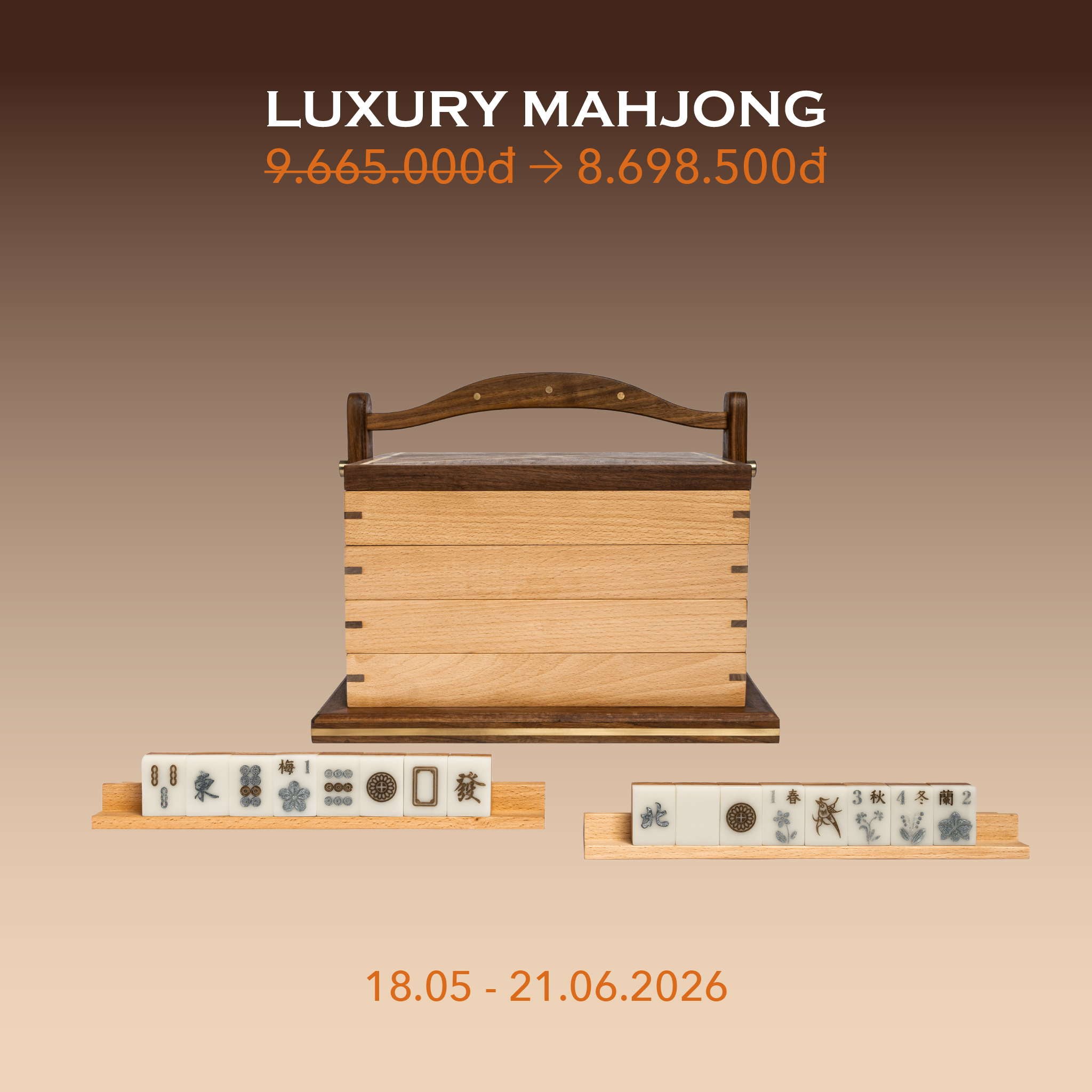 Luxury Mahjong Set