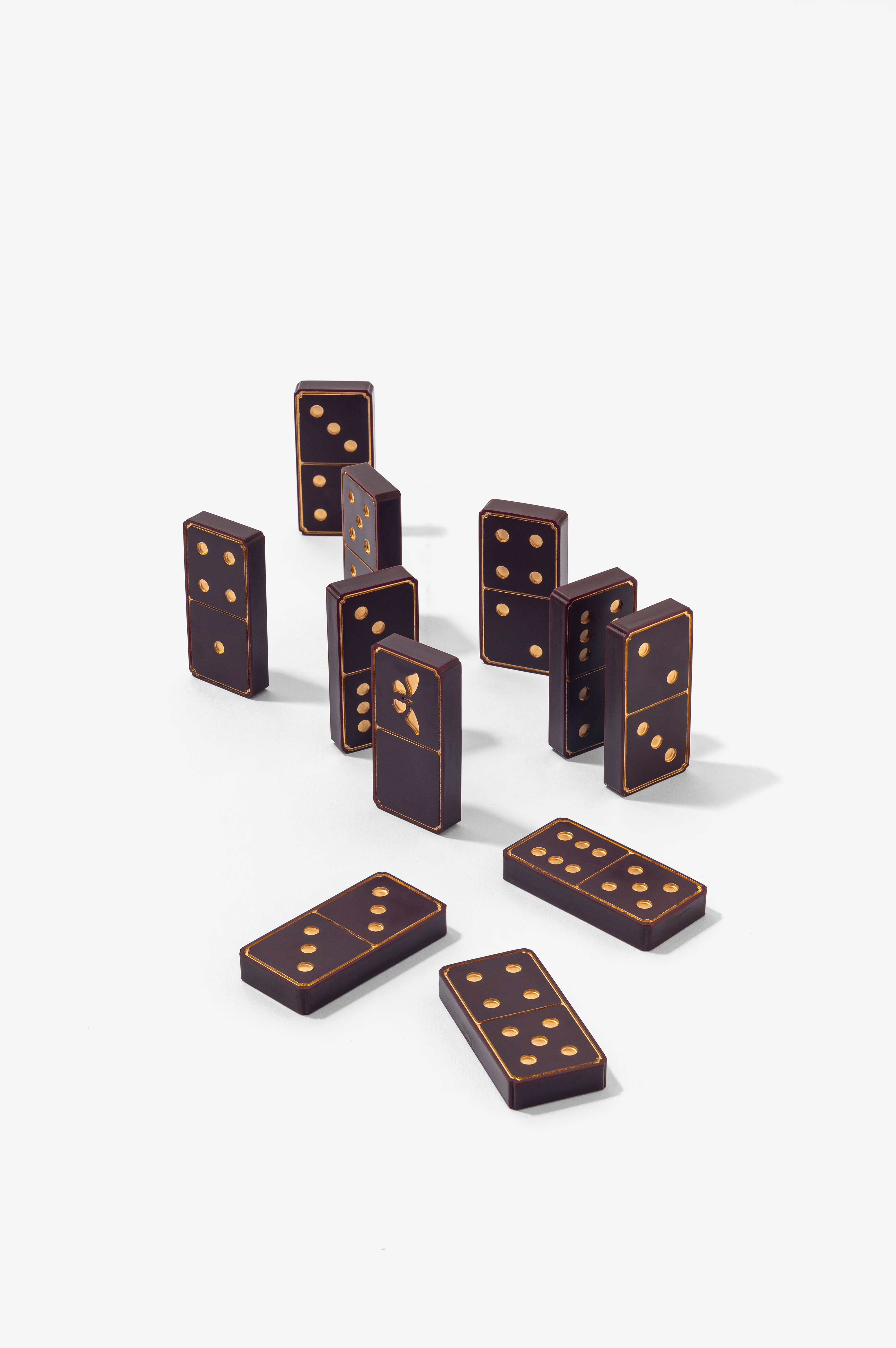 Indochine Fleur de Lotus Dominoes Set