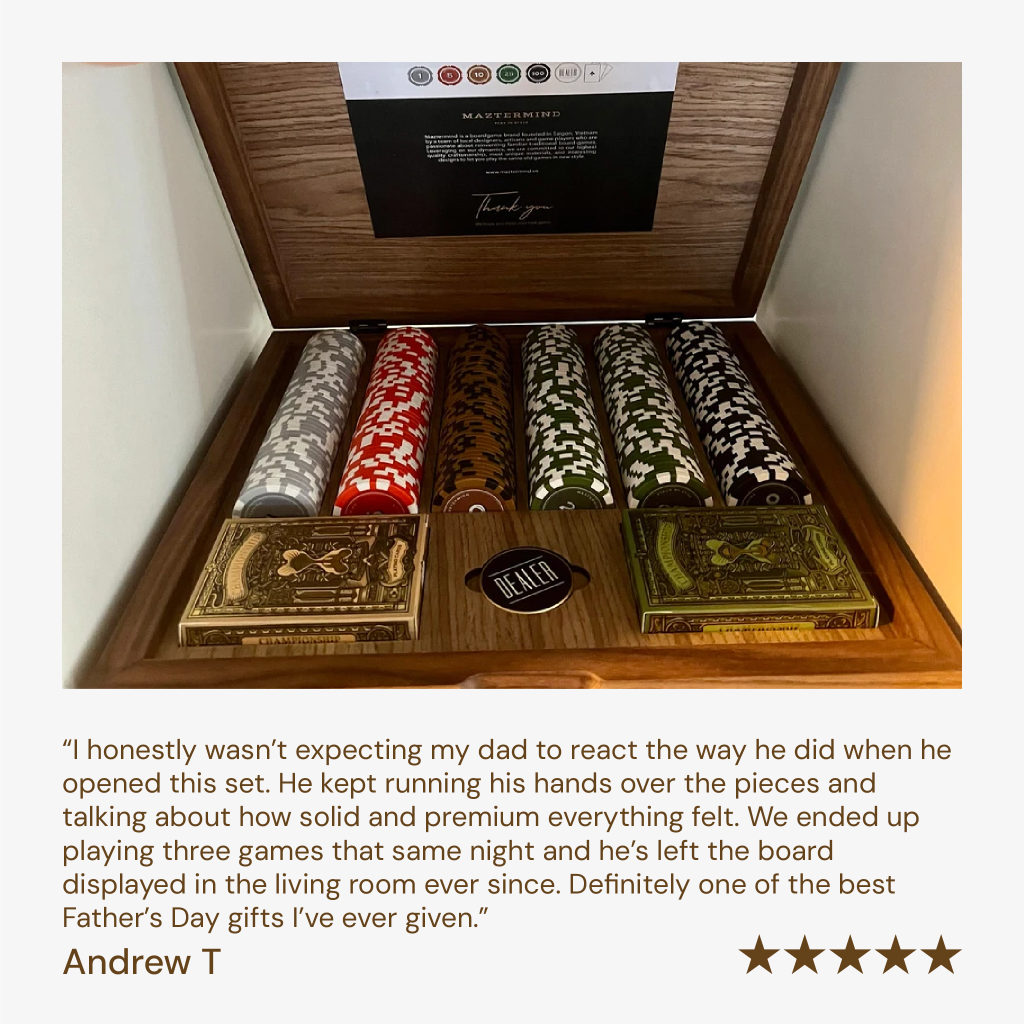 Bowtie Poker Chip Set