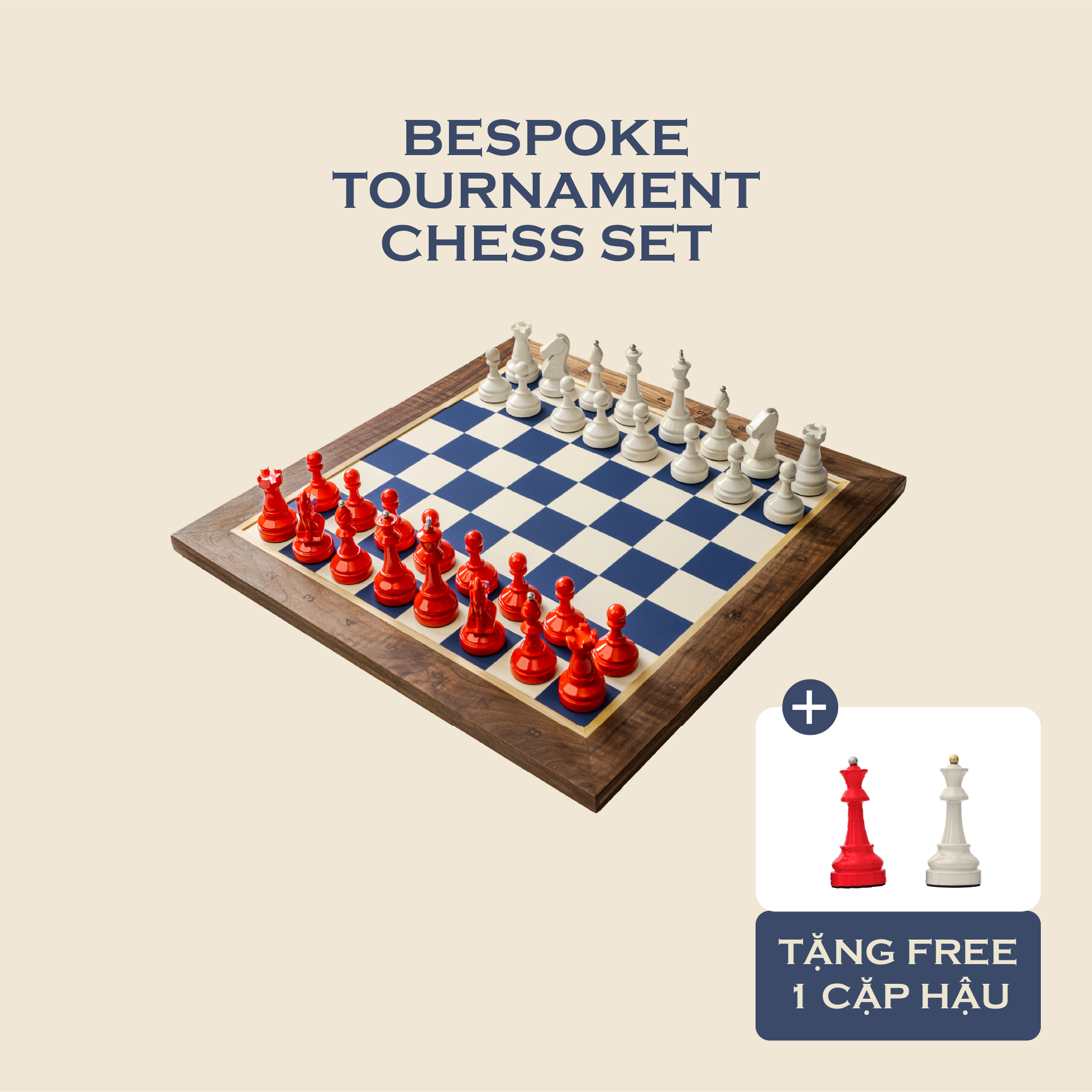 Bespoke Tournament Chess Set