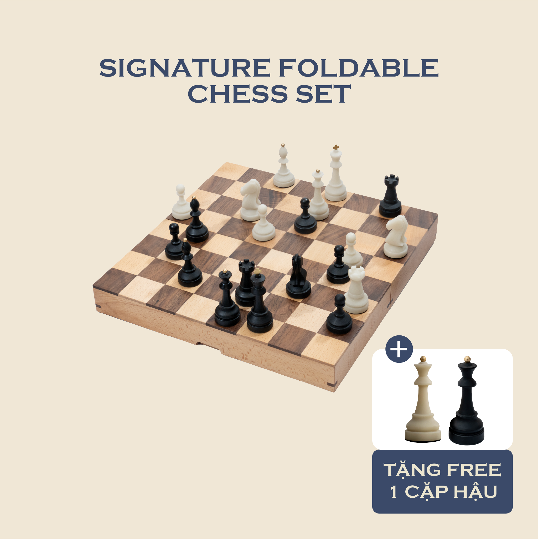 Foldable Chess Set